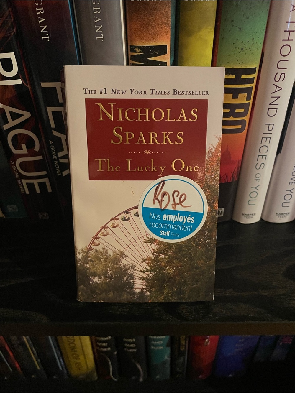 3/$20 | The Lucky One by Nicholas Sparks